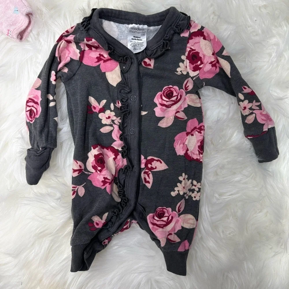 5/$30 Baby Girl Footies Bundle​